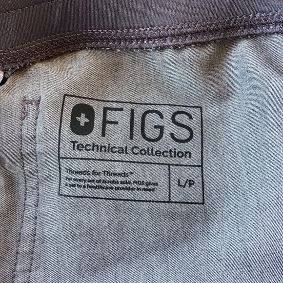 Figs Gray Scrub Pants - Picture 3 of 4